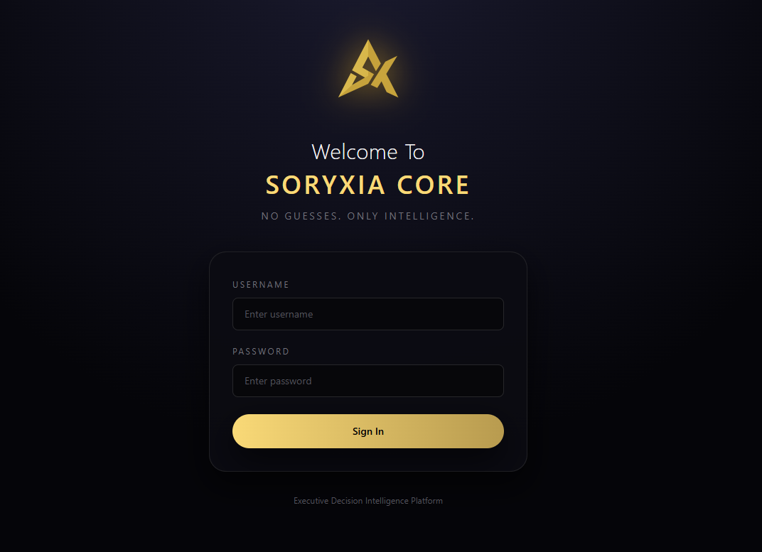 SORYXIA Core System